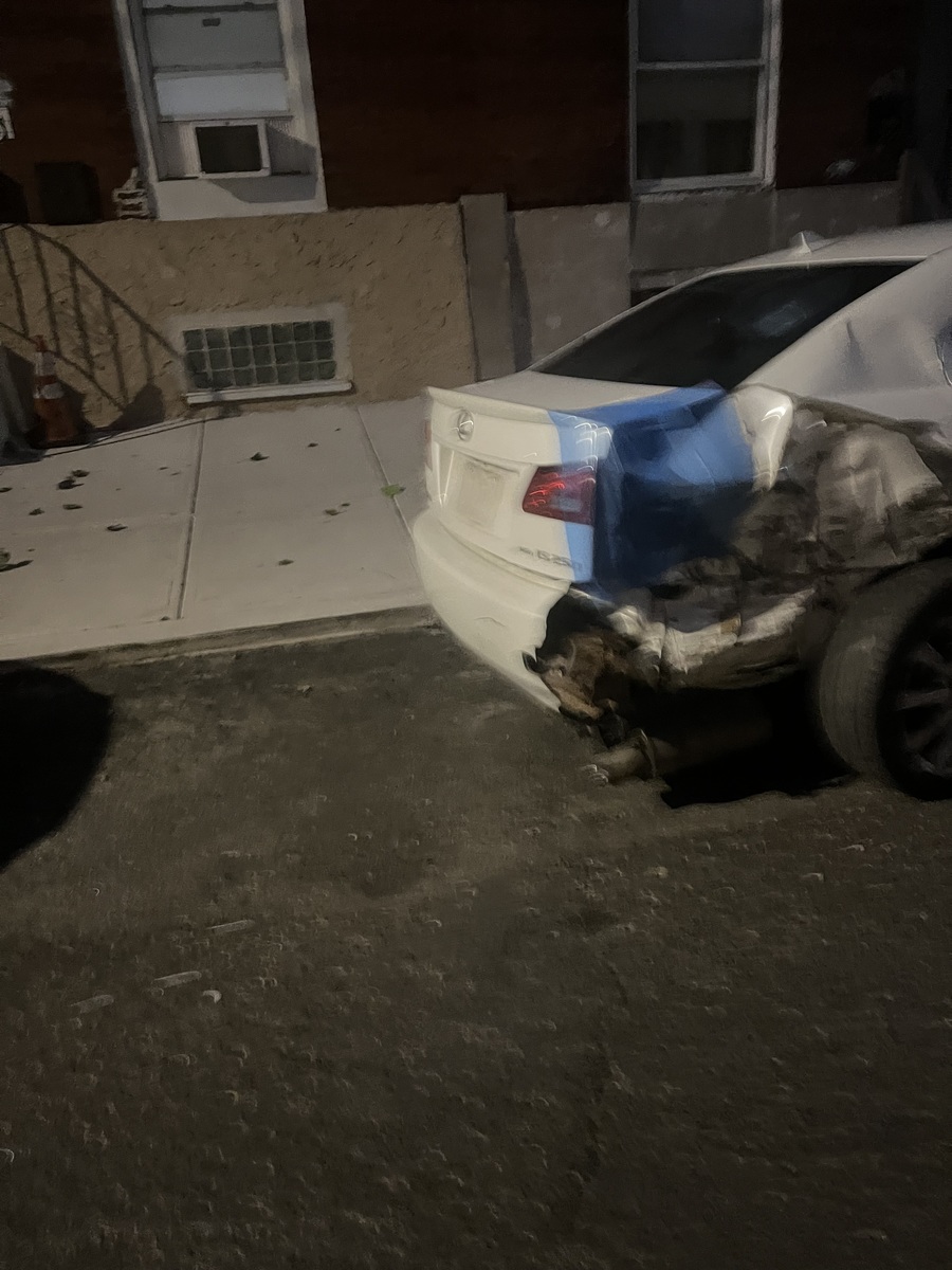 Photographic documentation of the work as submitted to the city's 311 record.