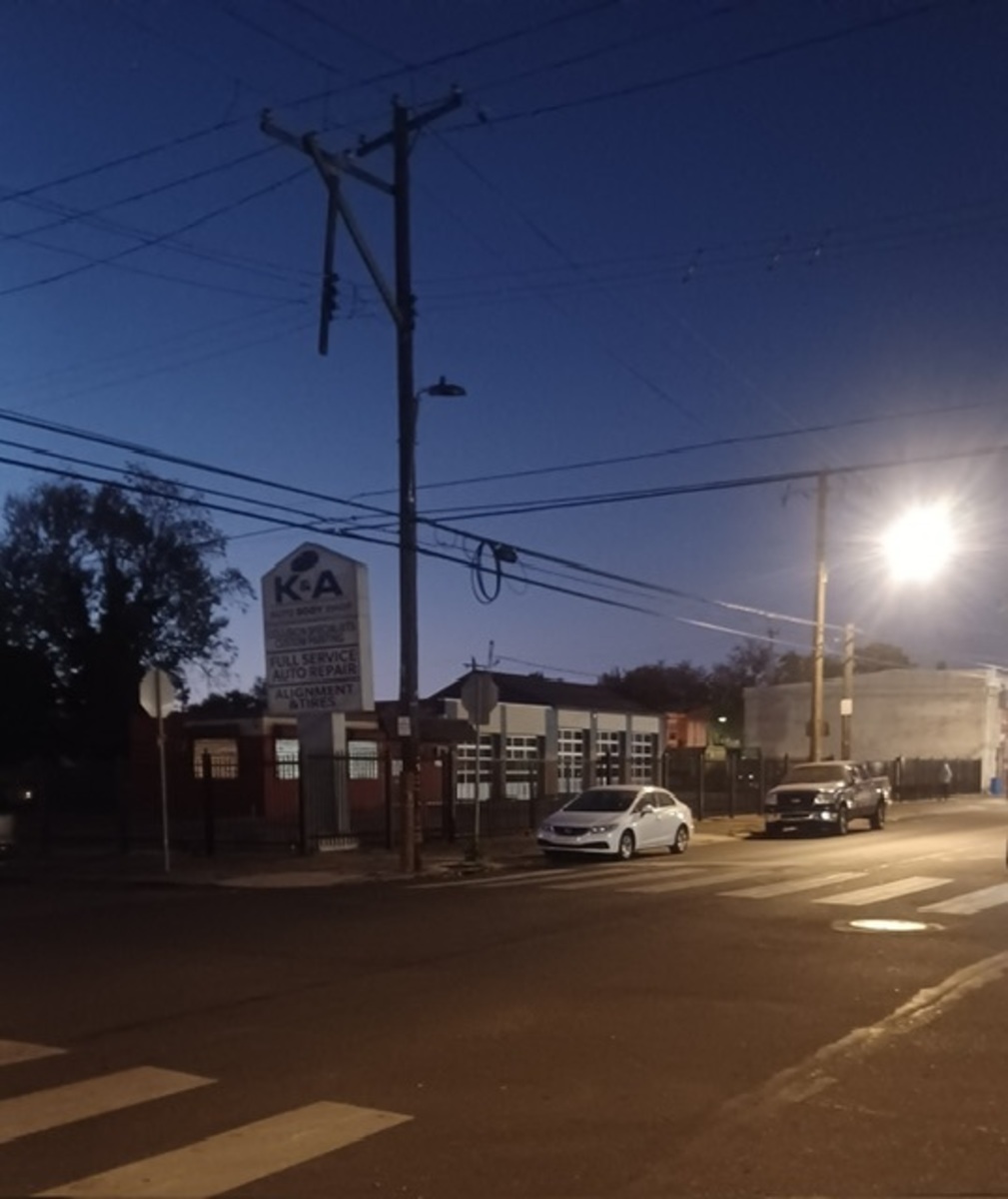Photographic documentation of the work as submitted to the city's 311 record.