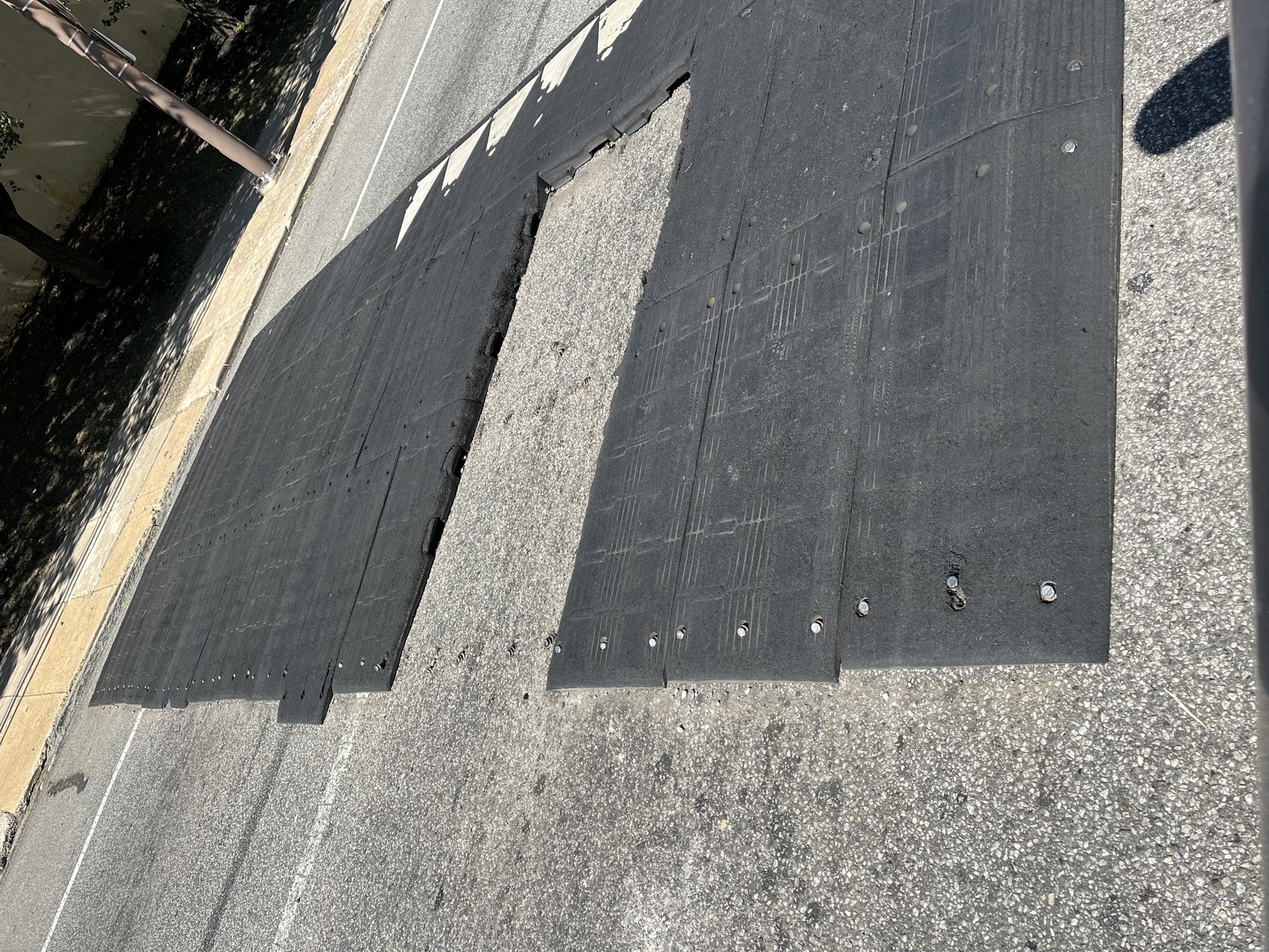 Photographic documentation of the work as submitted to the city's 311 record.
