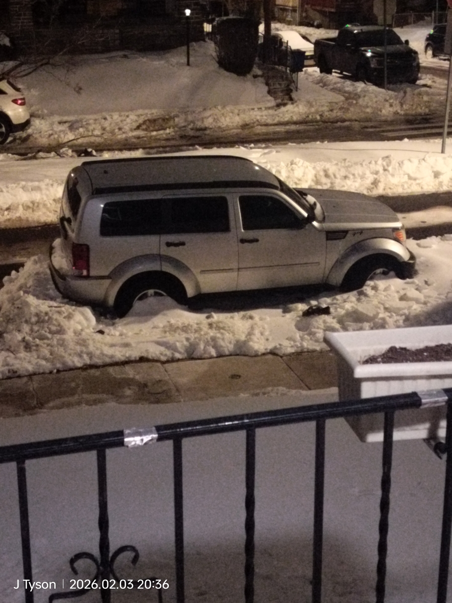 Photographic documentation of the work as submitted to the city's 311 record.