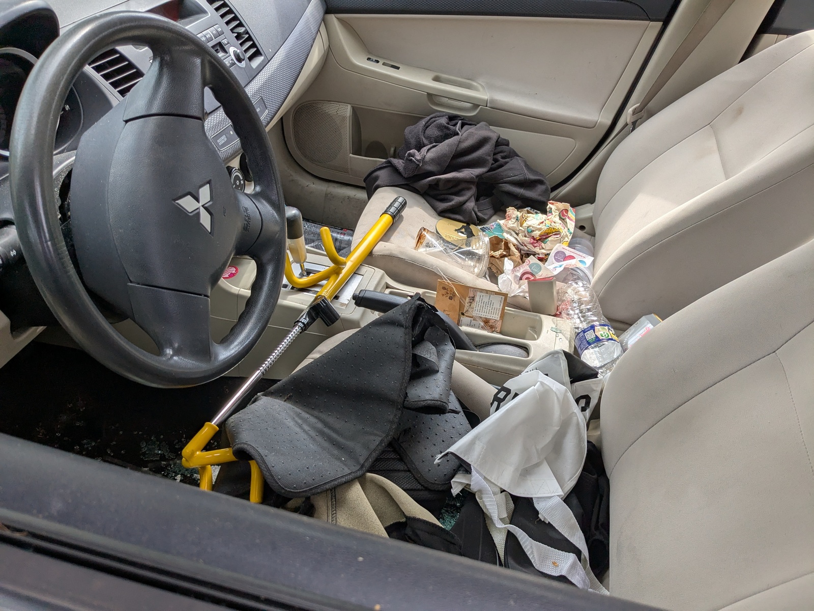 Photographic documentation of the work as submitted to the city's 311 record.