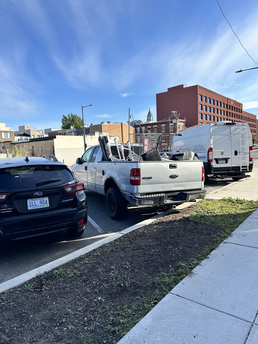 Photographic documentation of the work as submitted to the city's 311 record.