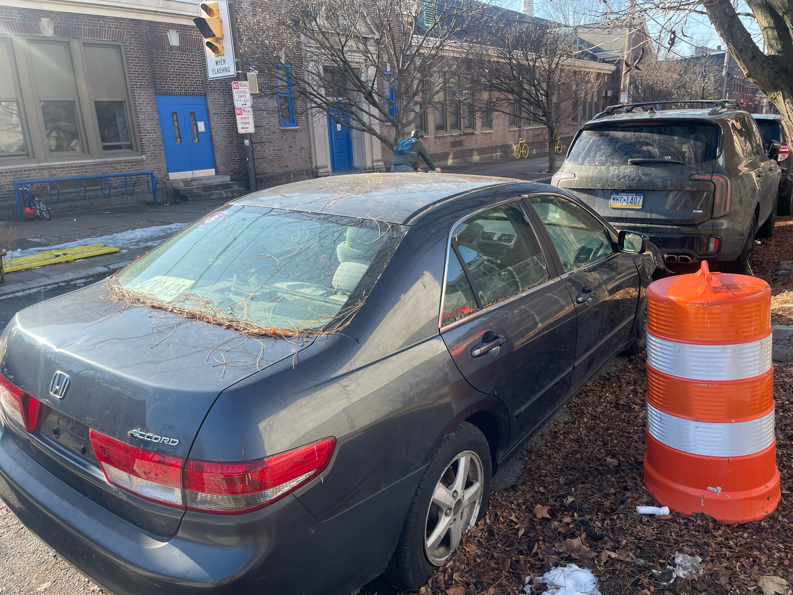 Photographic documentation of the work as submitted to the city's 311 record.