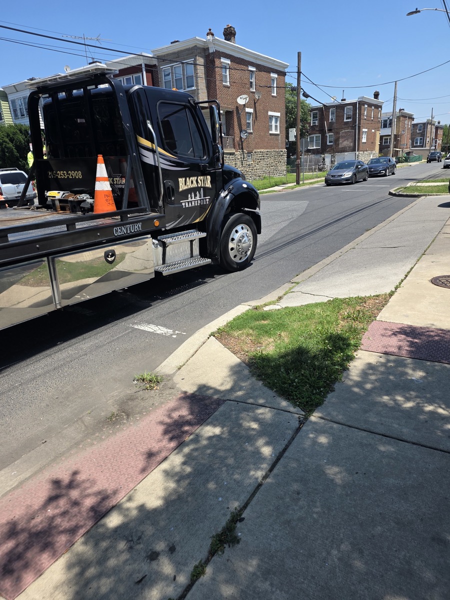 Photographic documentation of the work as submitted to the city's 311 record.
