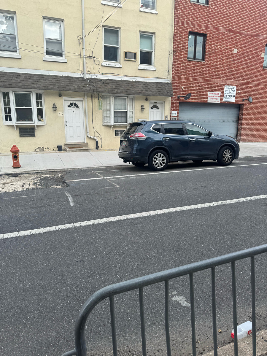 Photographic documentation of the work as submitted to the city's 311 record.