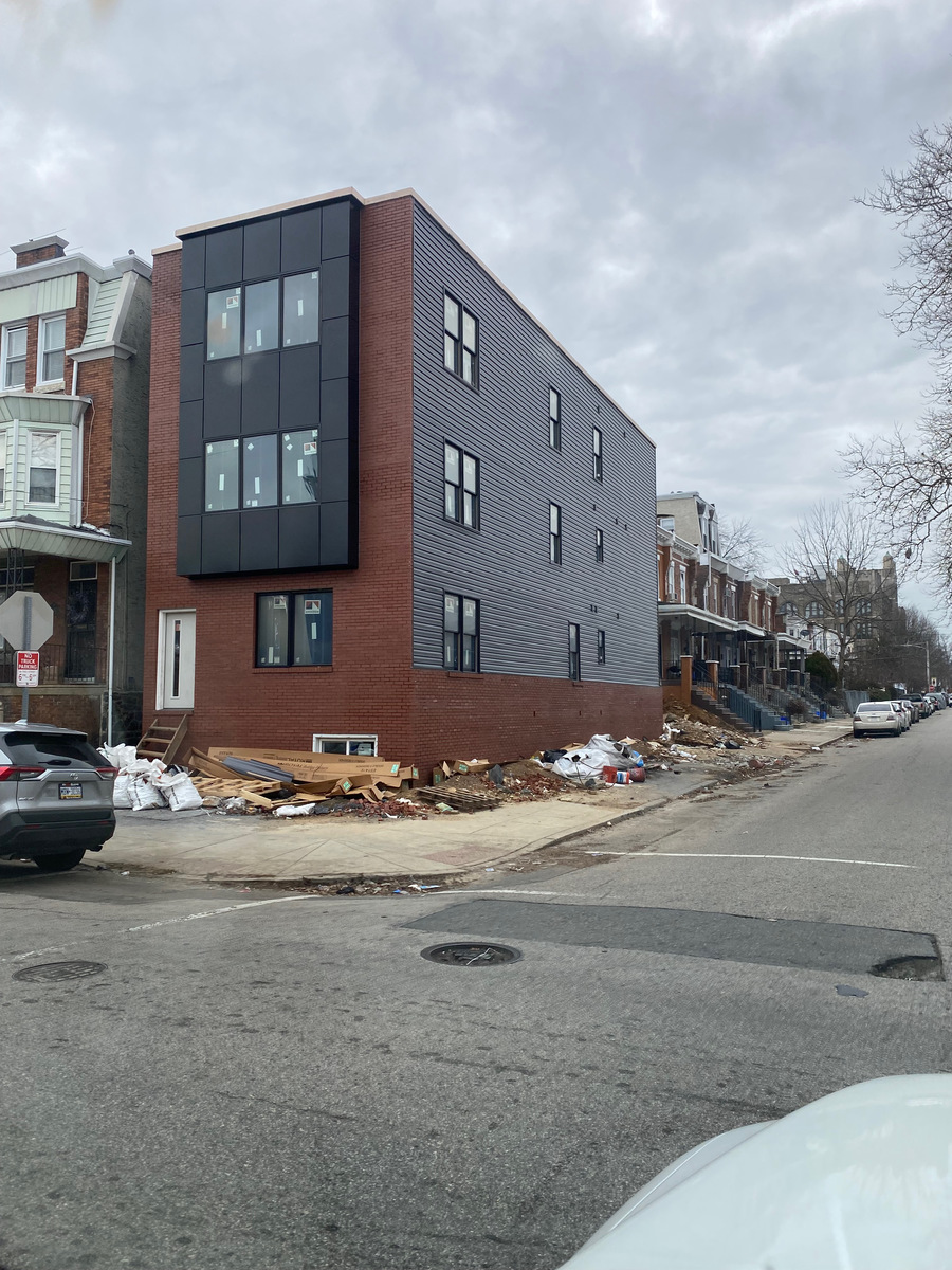 Photographic documentation of the work as submitted to the city's 311 record.