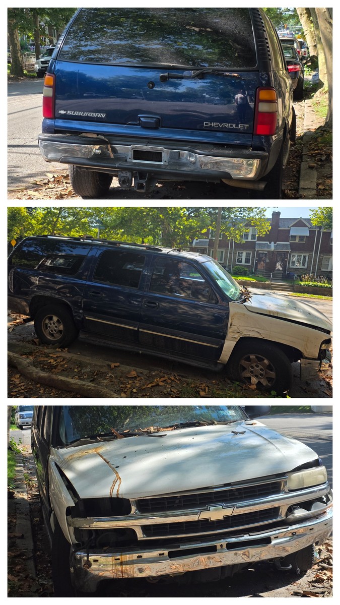 Photographic documentation of the work as submitted to the city's 311 record.