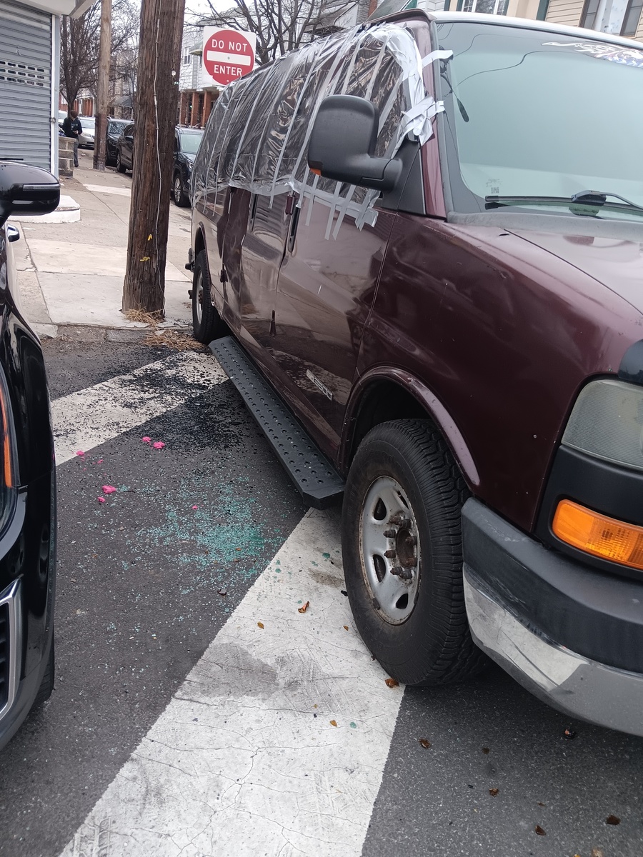 Photographic documentation of the work as submitted to the city's 311 record.