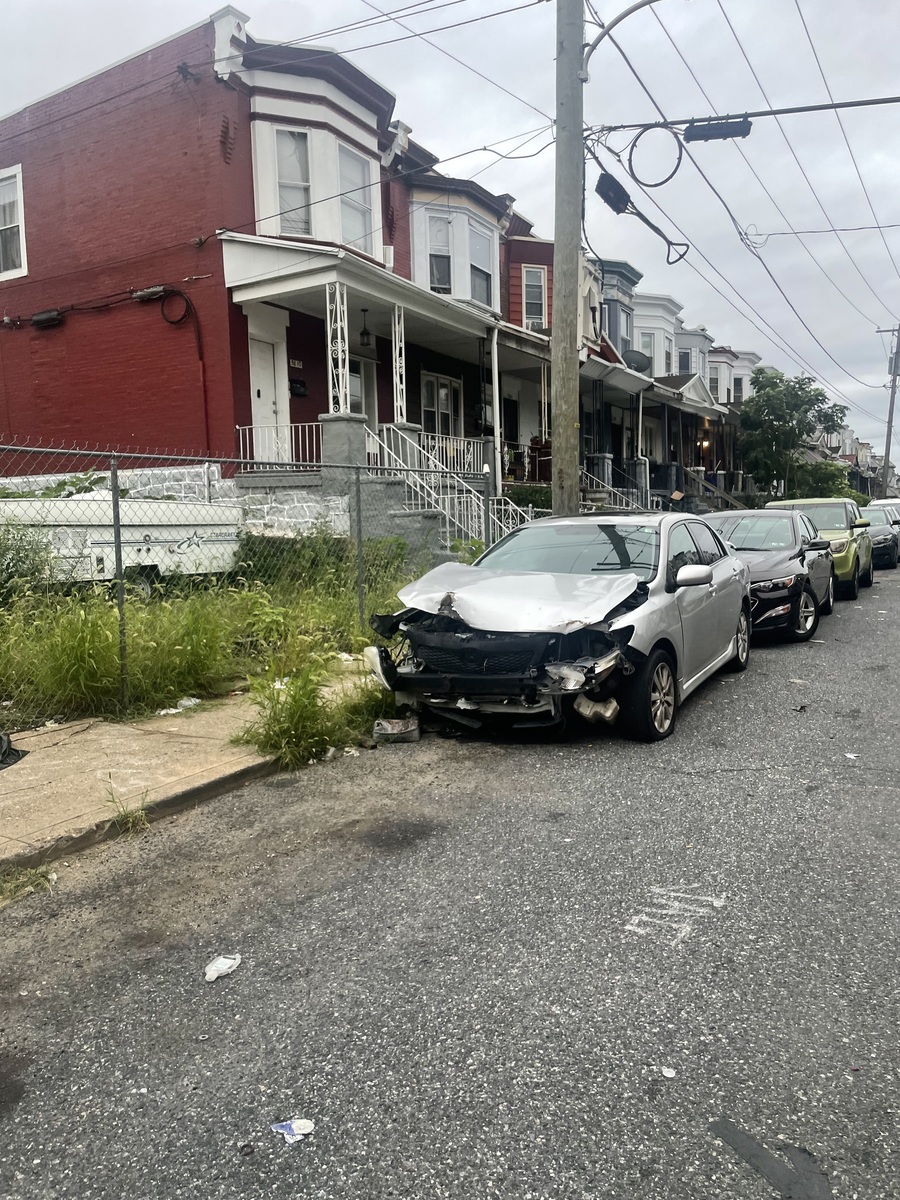 Photographic documentation of the work as submitted to the city's 311 record.