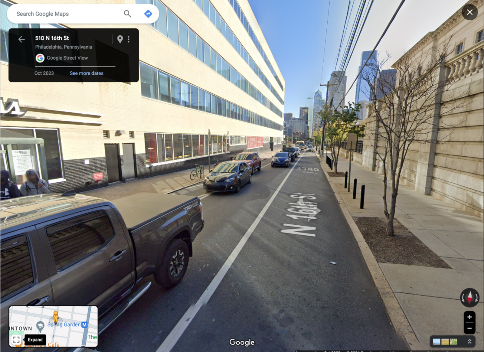 Photographic documentation of the work as submitted to the city's 311 record.