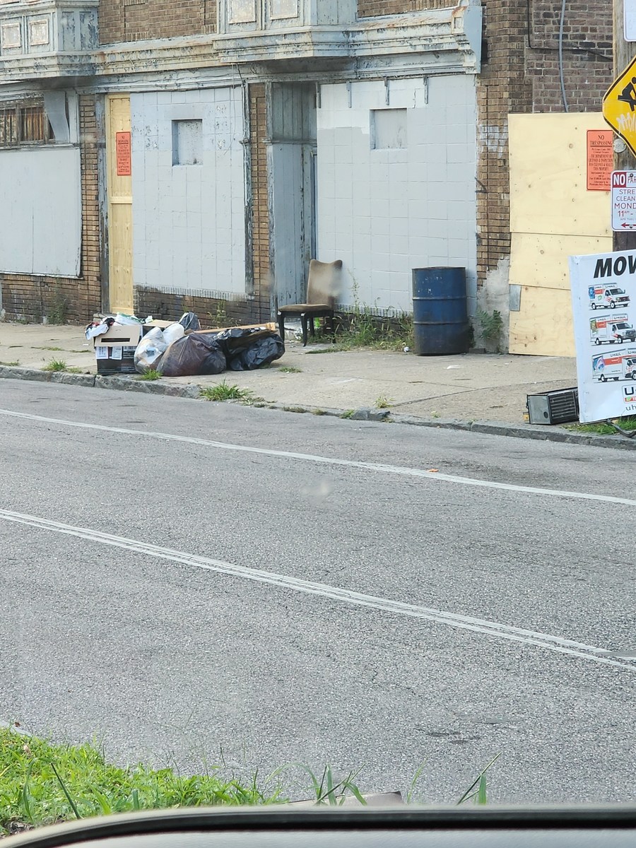 Photographic documentation of the work as submitted to the city's 311 record.