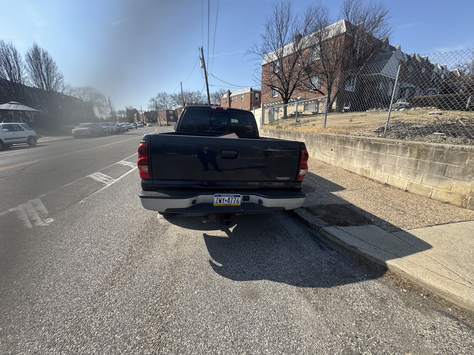Photographic documentation of the work as submitted to the city's 311 record.