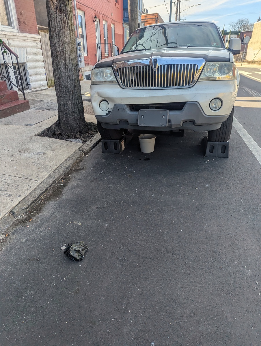 Photographic documentation of the work as submitted to the city's 311 record.