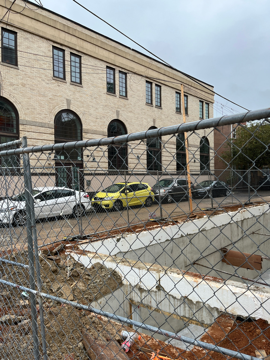 Photographic documentation of the work as submitted to the city's 311 record.