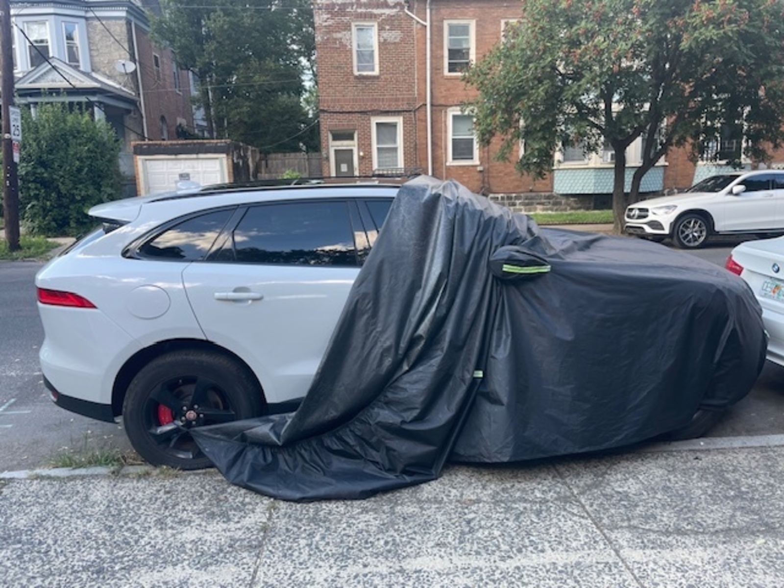 Photographic documentation of the work as submitted to the city's 311 record.