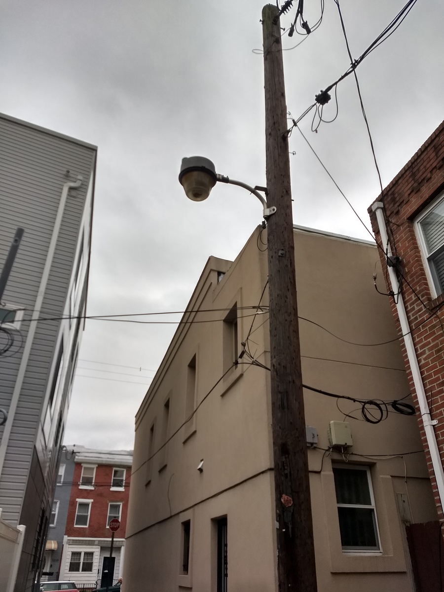 Photographic documentation of the work as submitted to the city's 311 record.