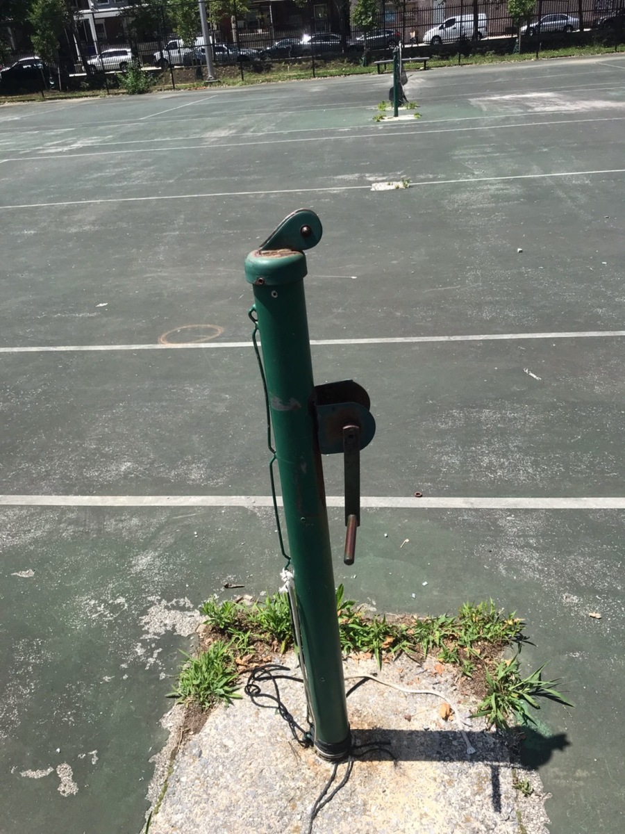 Photographic documentation of the work as submitted to the city's 311 record.