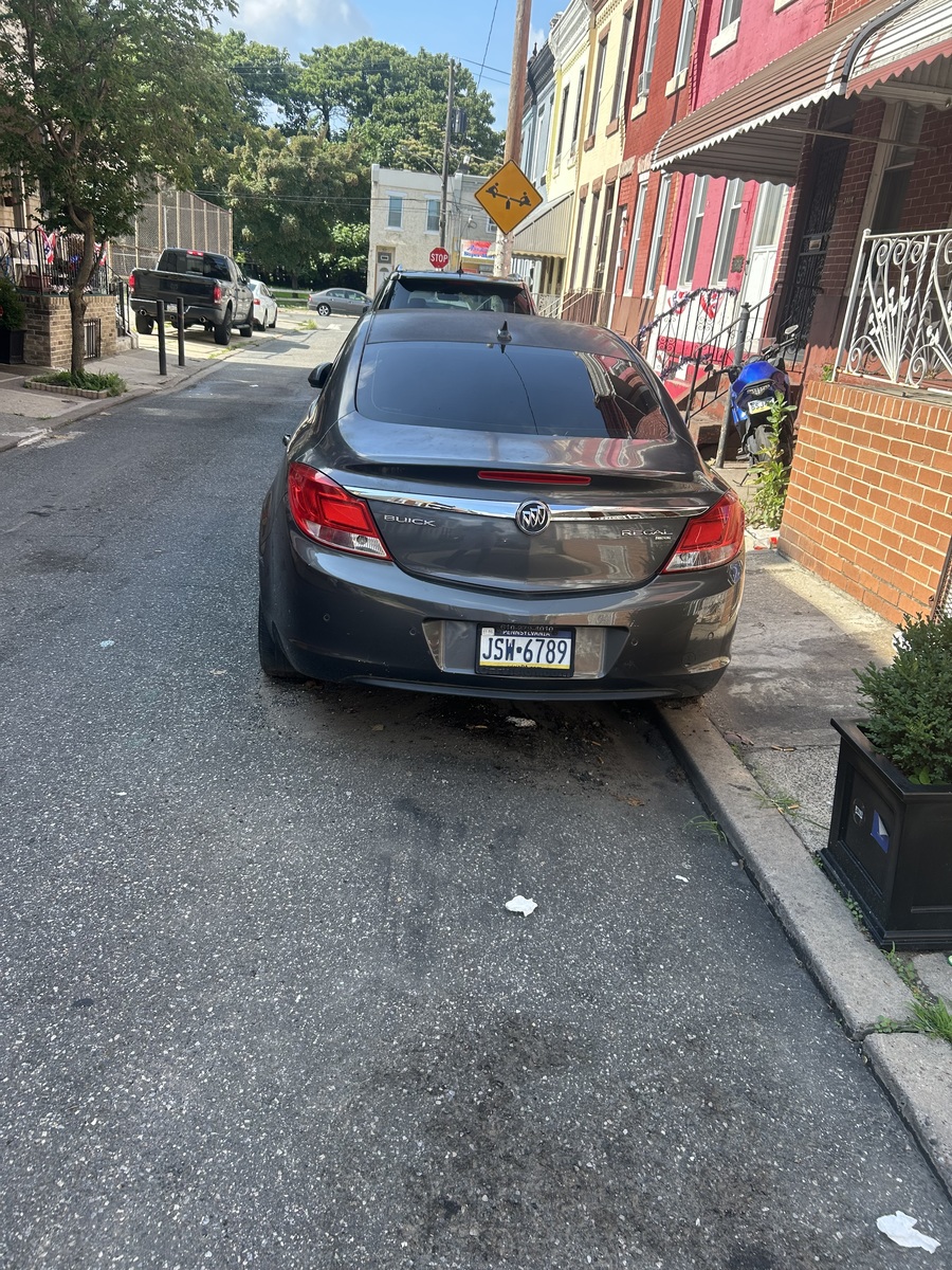 Photographic documentation of the work as submitted to the city's 311 record.