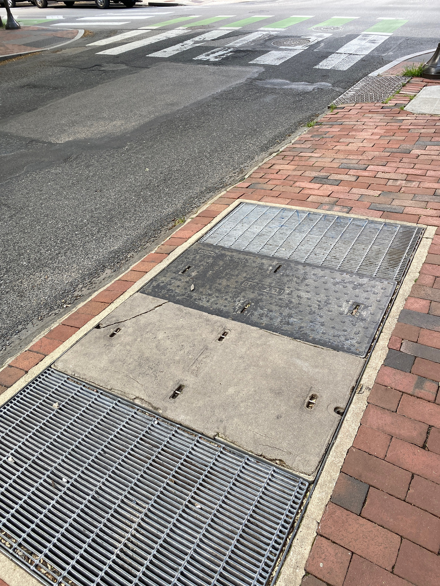 Photographic documentation of the work as submitted to the city's 311 record.