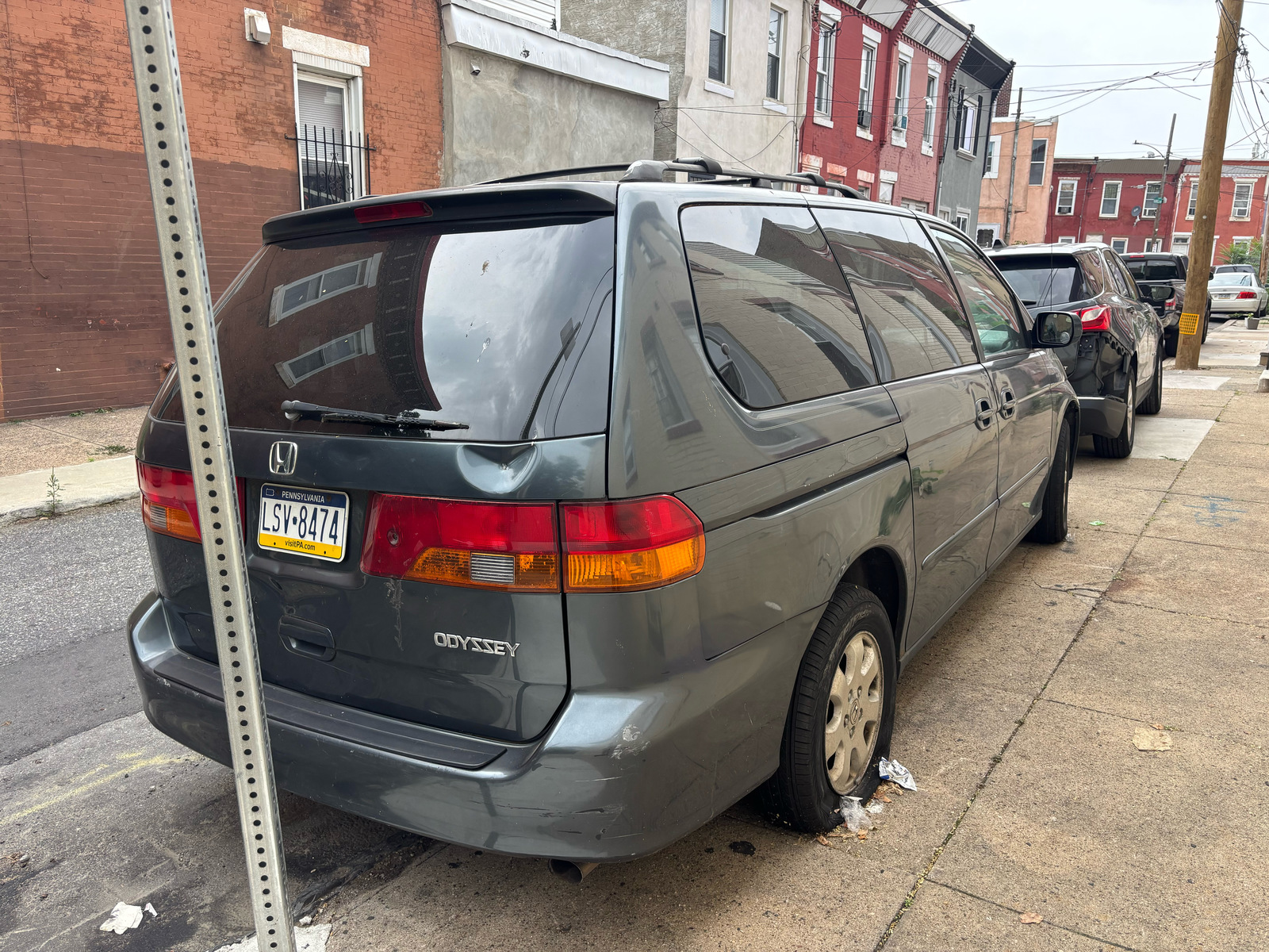 Photographic documentation of the work as submitted to the city's 311 record.