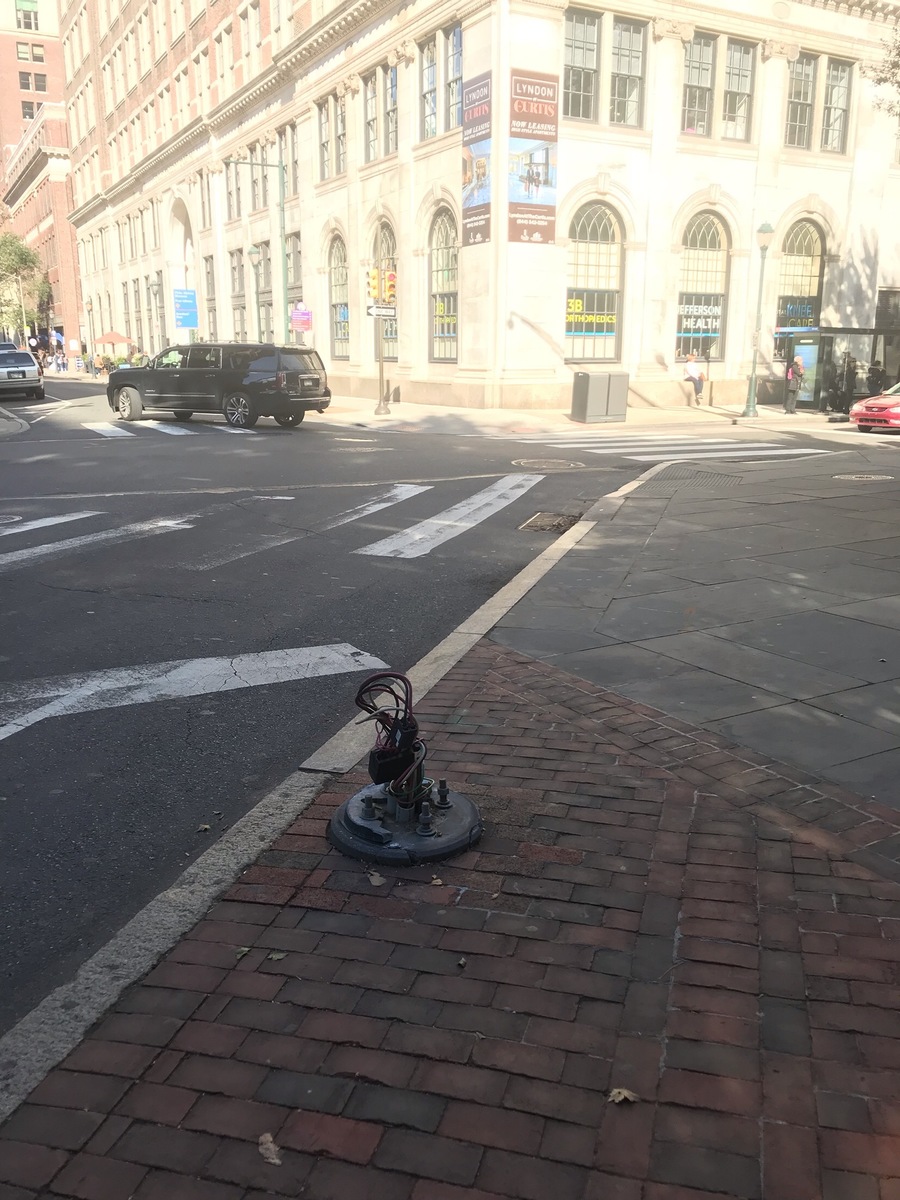 Photographic documentation of the work as submitted to the city's 311 record.