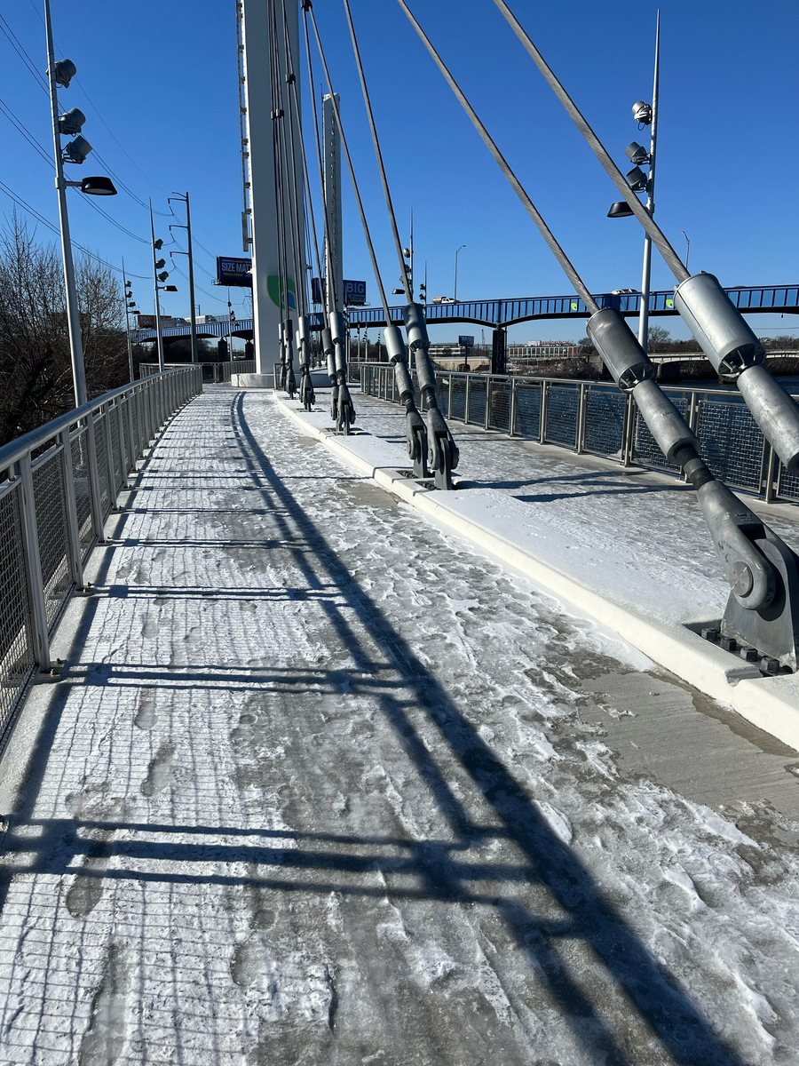 Photographic documentation of the work as submitted to the city's 311 record.
