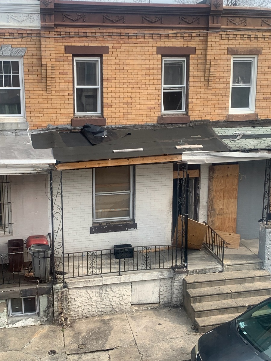 Photographic documentation of the work as submitted to the city's 311 record.