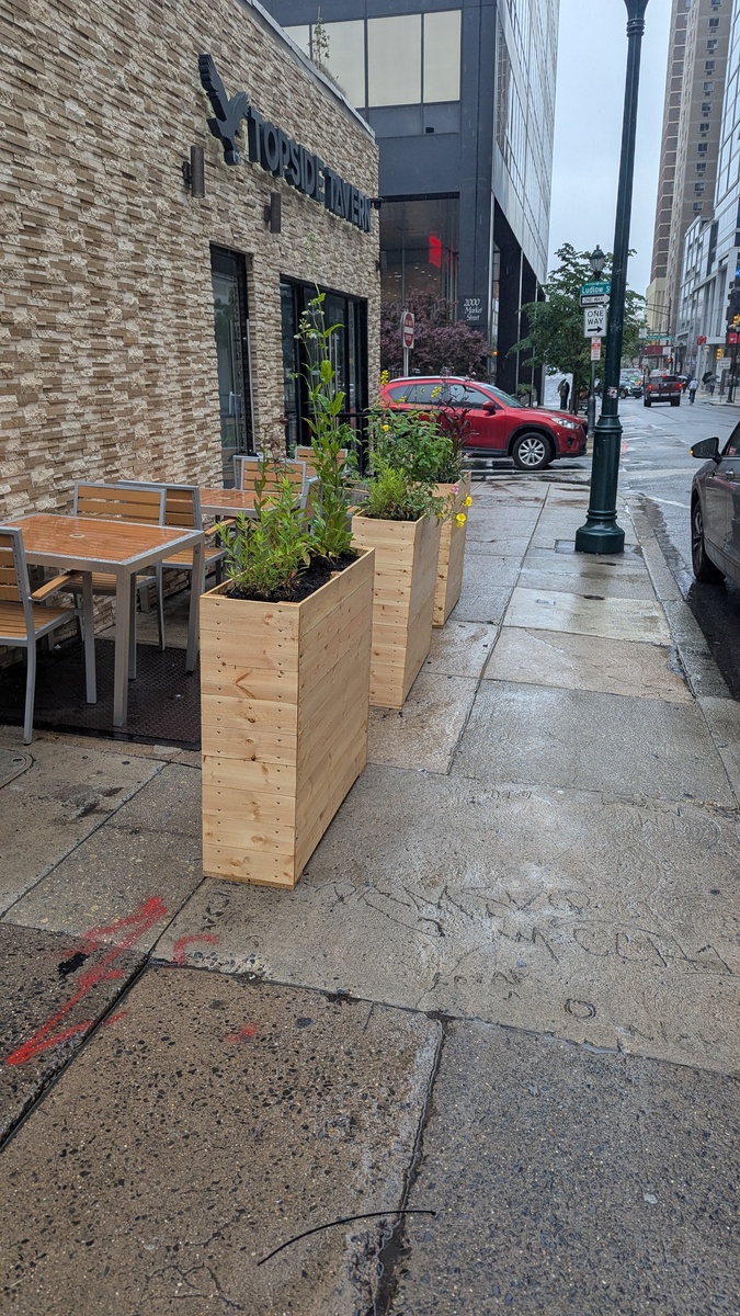 Photographic documentation of the work as submitted to the city's 311 record.