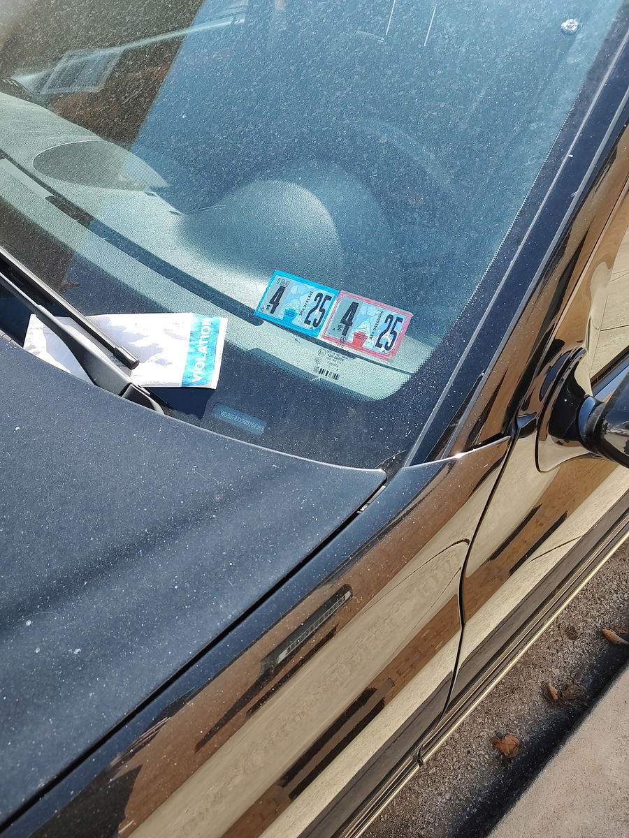 Photographic documentation of the work as submitted to the city's 311 record.