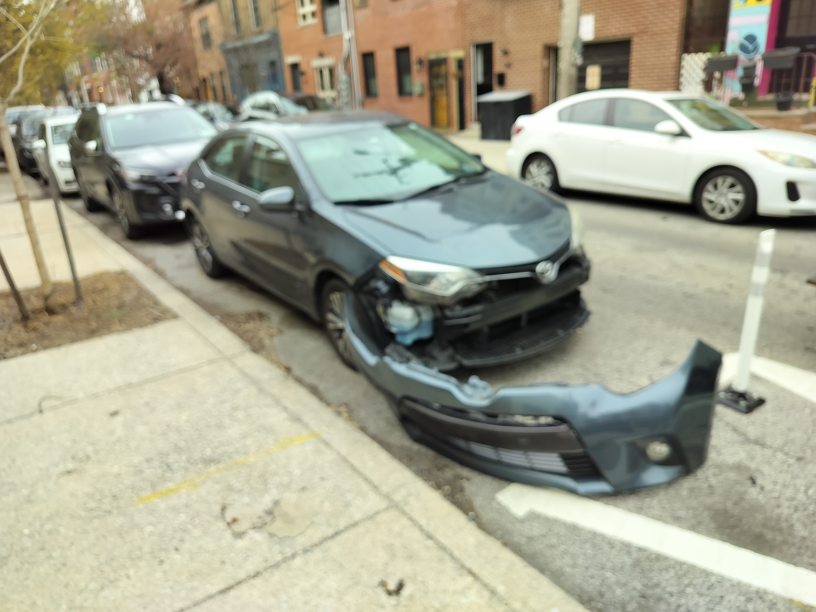 Photographic documentation of the work as submitted to the city's 311 record.