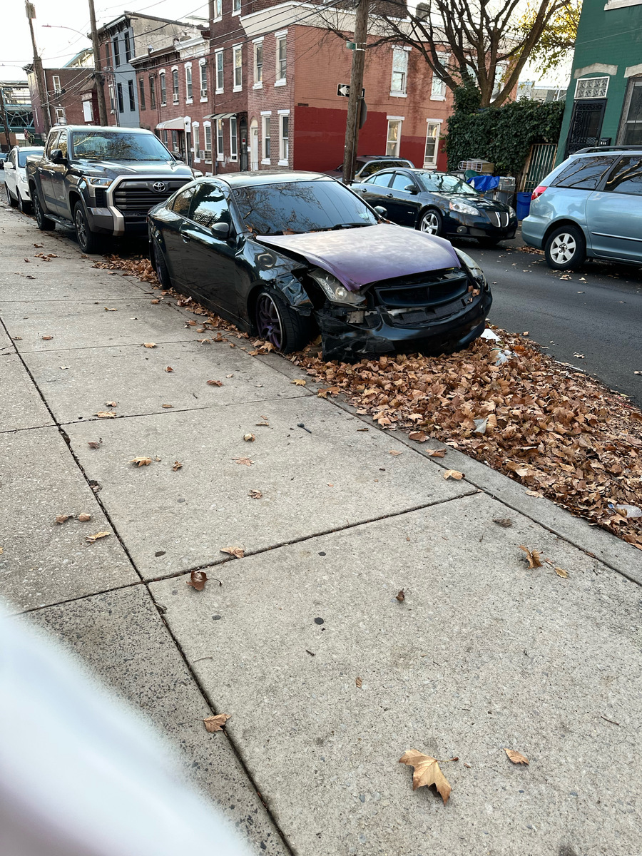 Photographic documentation of the work as submitted to the city's 311 record.