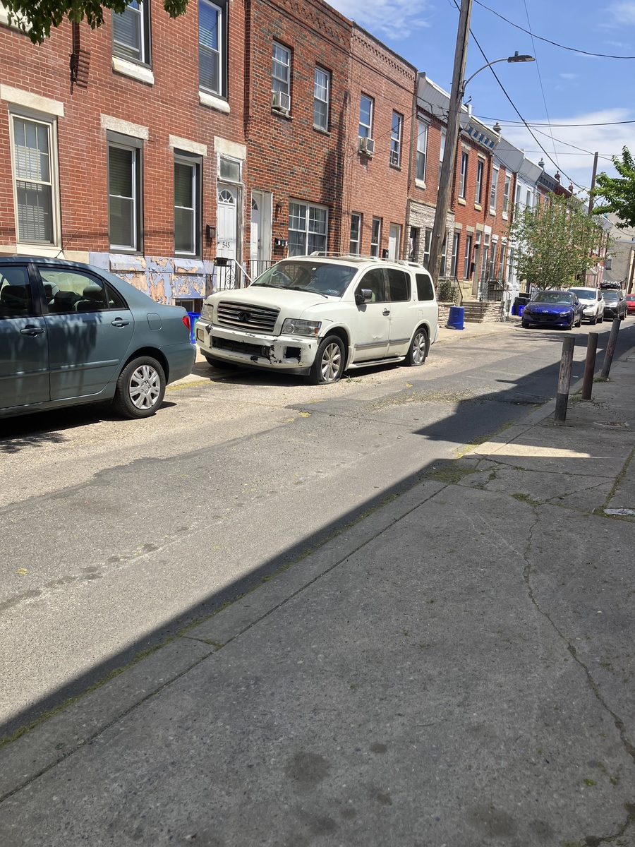 Photographic documentation of the work as submitted to the city's 311 record.