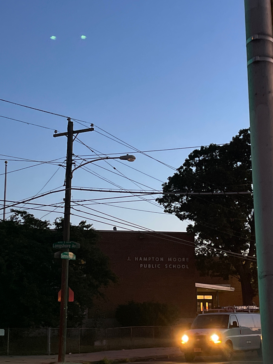 Photographic documentation of the work as submitted to the city's 311 record.