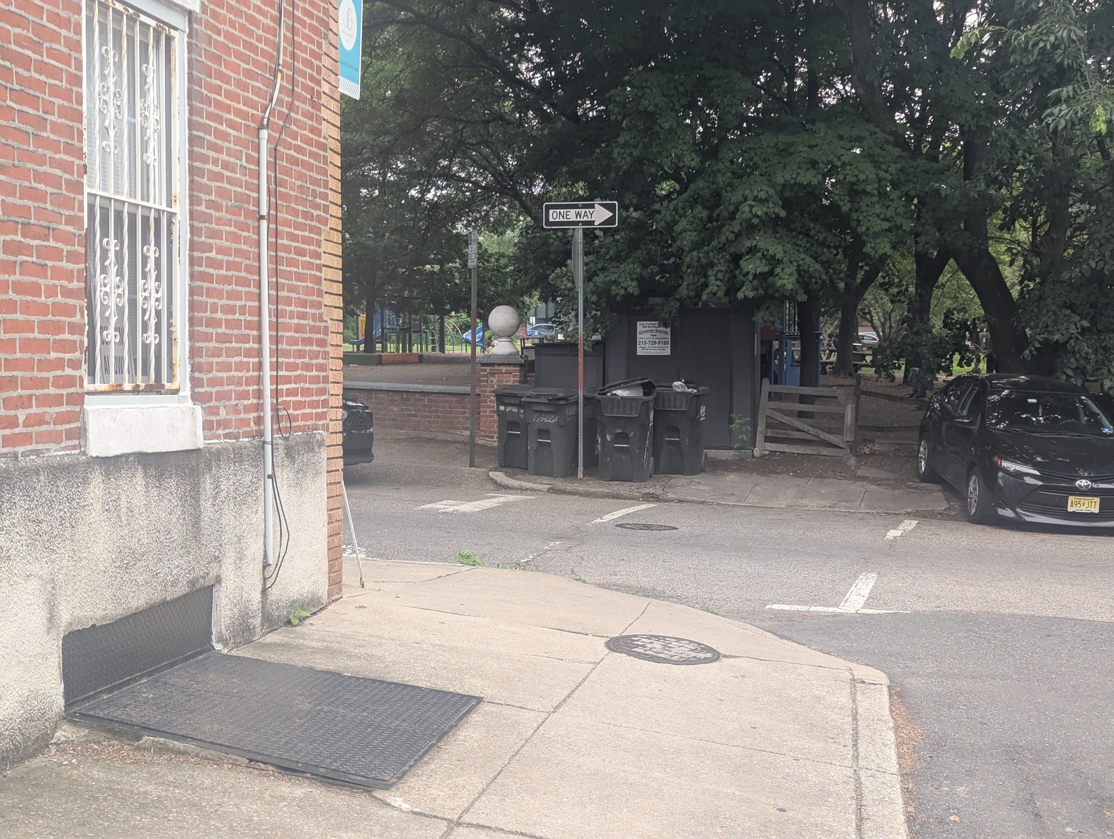 Photographic documentation of the work as submitted to the city's 311 record.