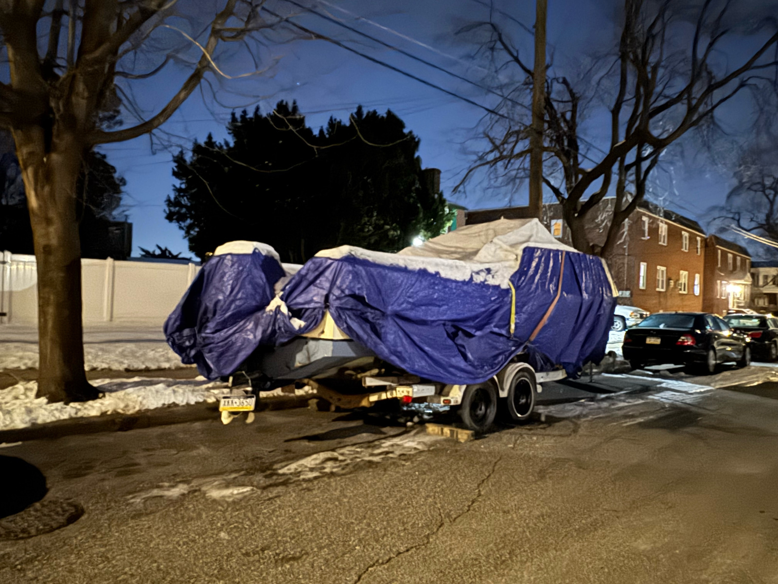Photographic documentation of the work as submitted to the city's 311 record.