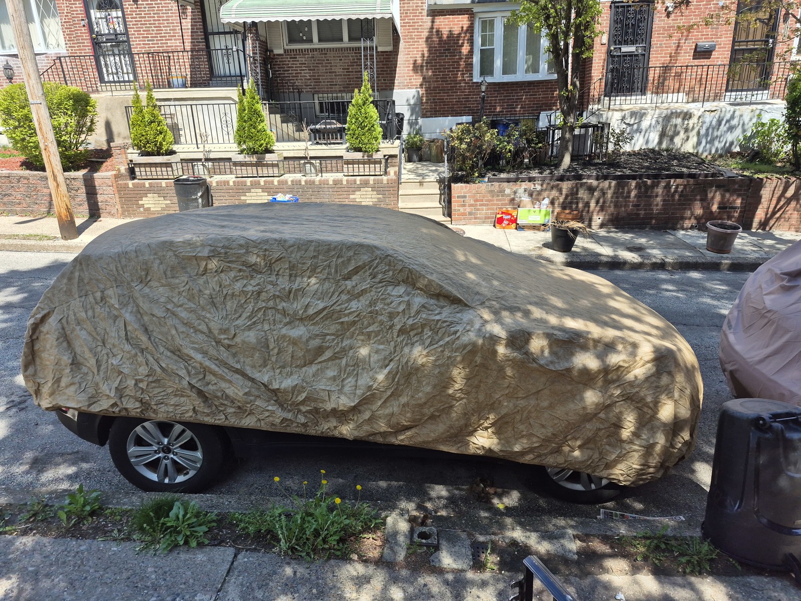 Photographic documentation of the work as submitted to the city's 311 record.