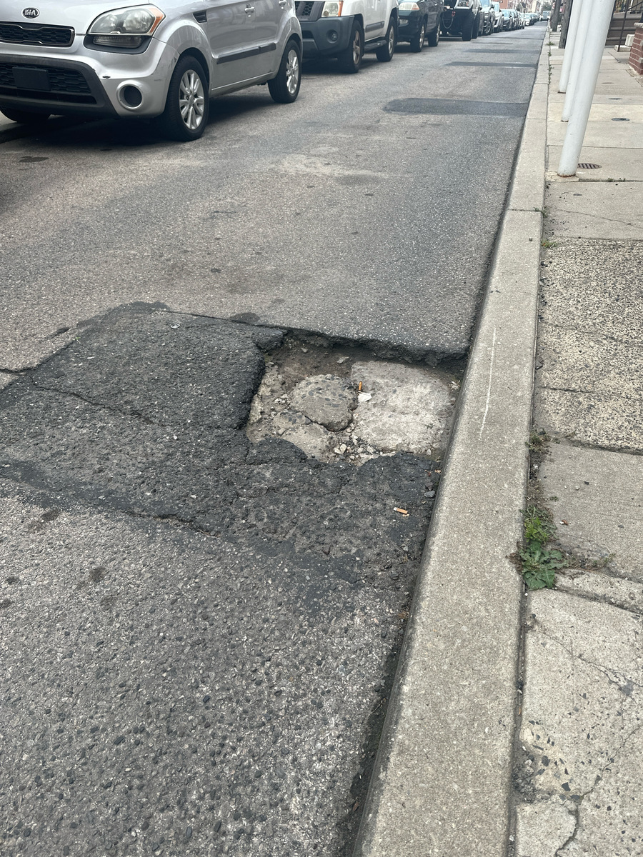 Photographic documentation of the work as submitted to the city's 311 record.