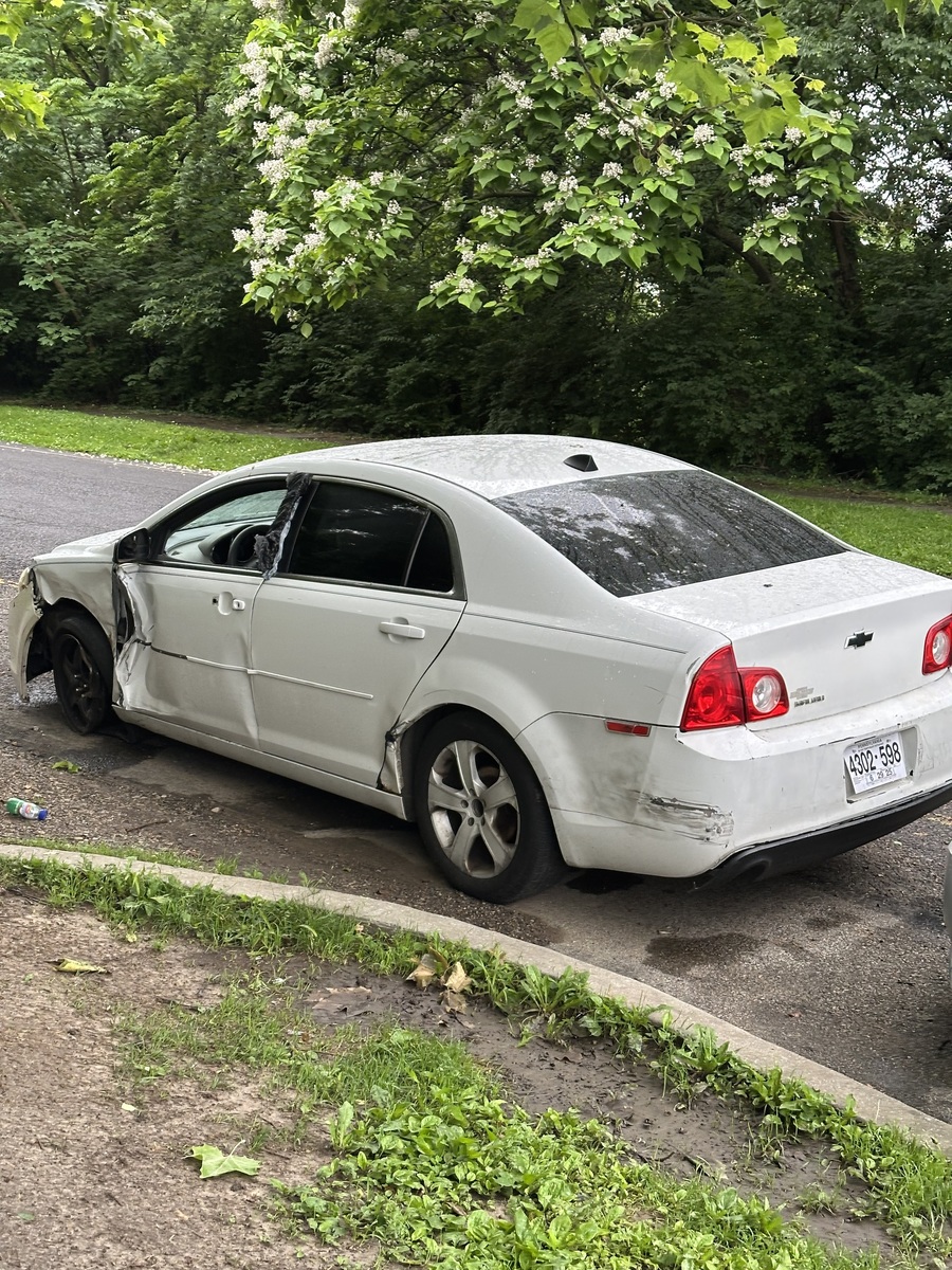 Photographic documentation of the work as submitted to the city's 311 record.
