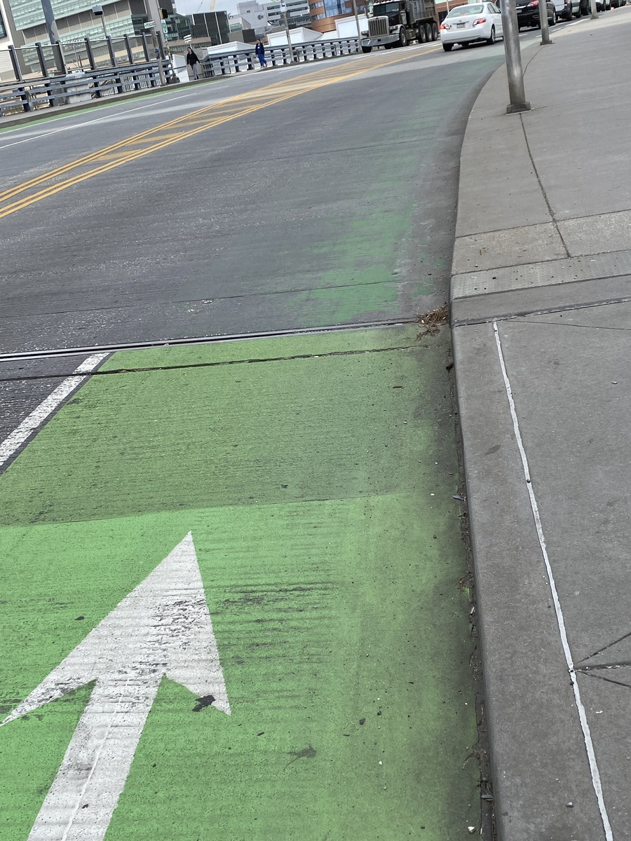 Photographic documentation of the work as submitted to the city's 311 record.