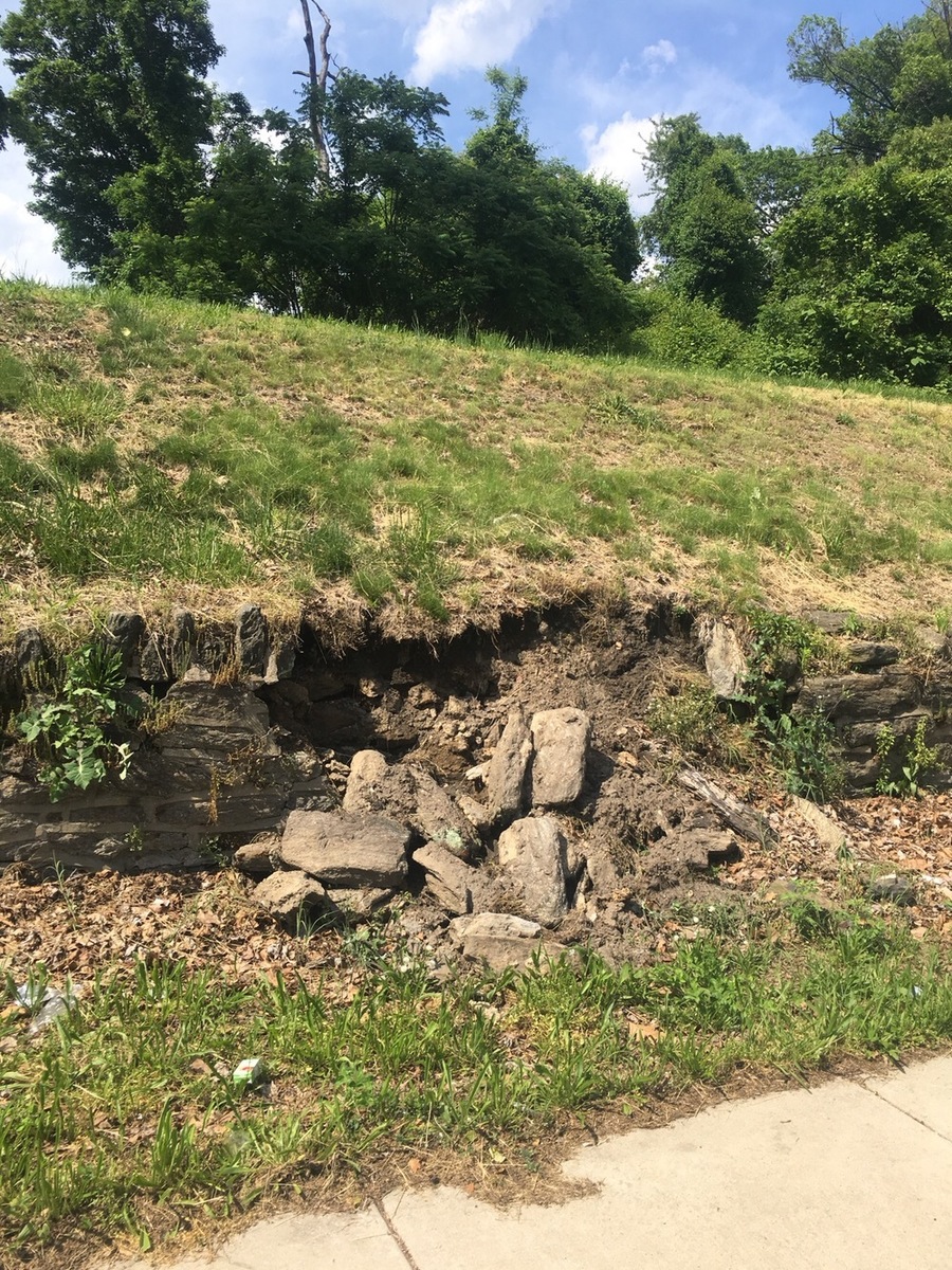 Photographic documentation of the work as submitted to the city's 311 record.