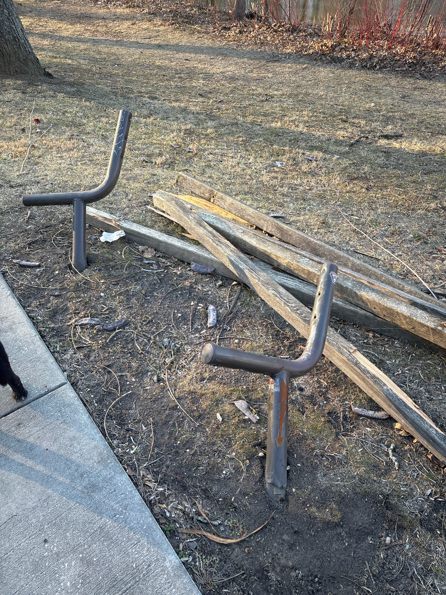Photographic documentation of the work as submitted to the city's 311 record.