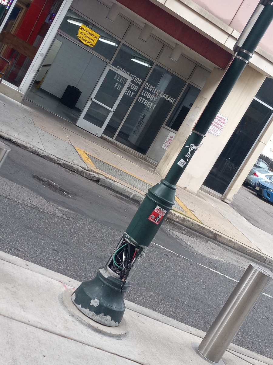 Photographic documentation of the work as submitted to the city's 311 record.